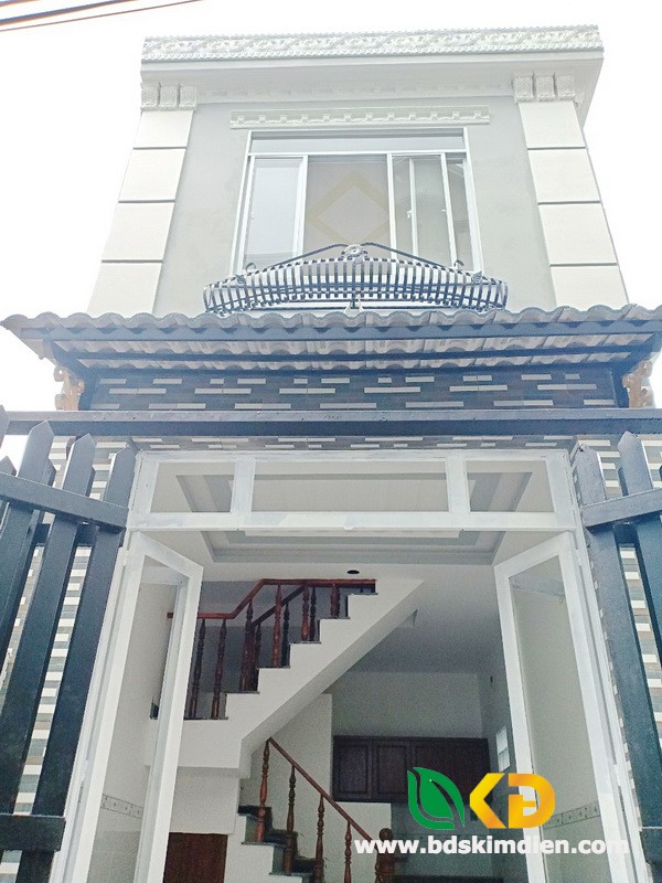Bán nhà 1 lầu mới đẹp nở hậu 5.5m hẻm 1716 Huỳnh Tấn Phát Nhà Bè.